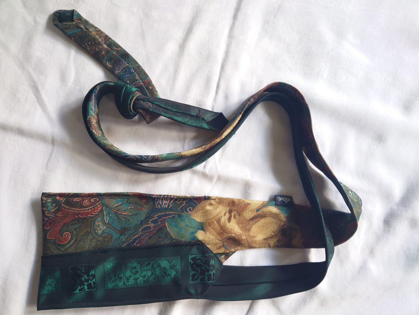 Krawattentasche – nachhaltiges Upcycling-Unikat - verschiedene Farben, Größen, Designs