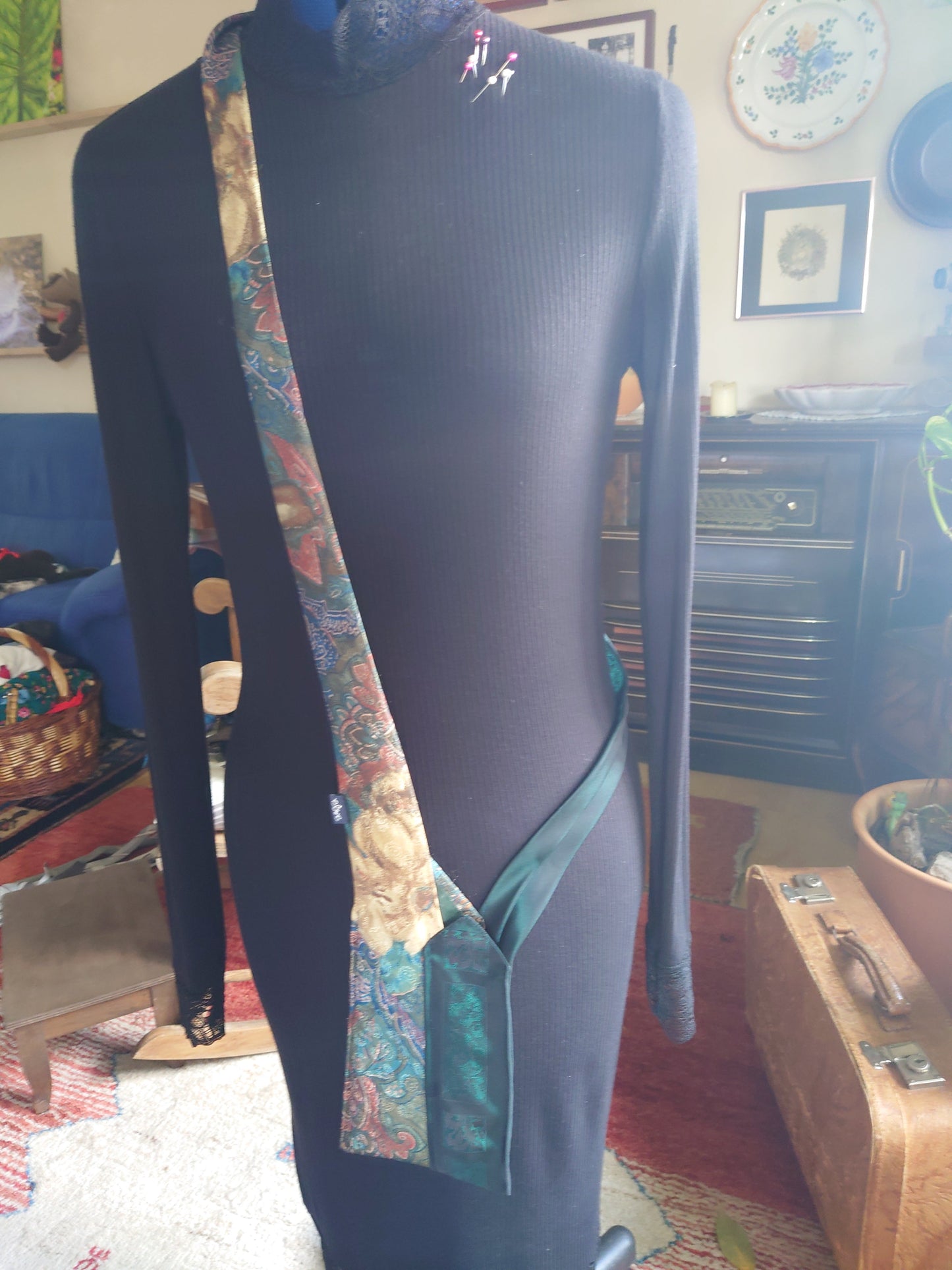Krawattentasche – nachhaltiges Upcycling-Unikat - verschiedene Farben, Größen, Designs